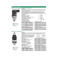 PS182CAN01 NUMATICS/AVENTICS PRESSURE SWITCH 1/8" NPT 20-130PSI (1) COM (2) NU (3) N.C. (4) N.O.